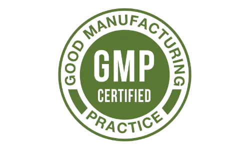 Insufend supplement GMP Certified logo – Ensuring superior quality, safety, and purity for diabetes support